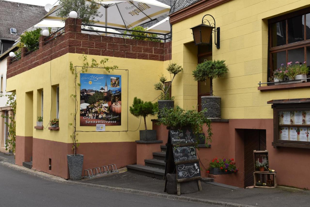 Landgasthof Zur Sonne Enkirch Esterno foto